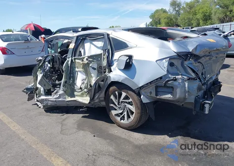 2018 Honda Civic Ex from USA, damaged, VIN 2HGFC2F78JH606565